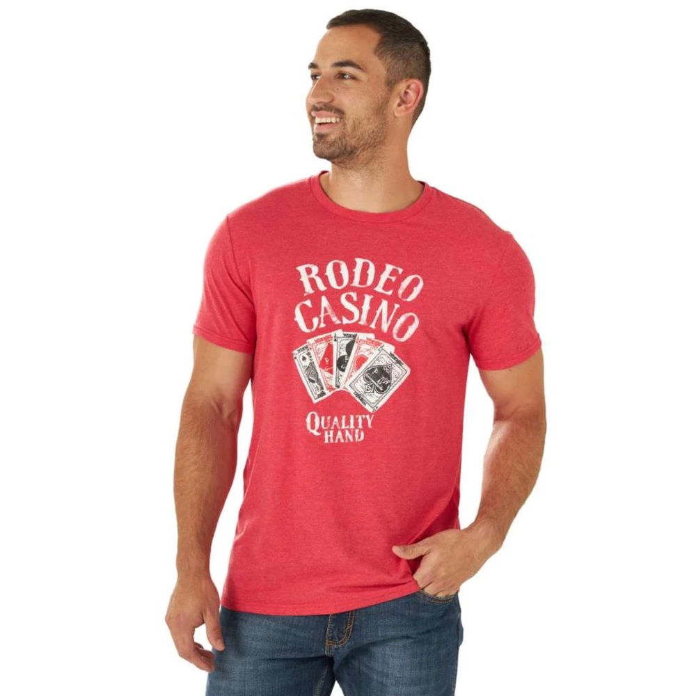 Wrangler Mens Rodeo Casino Tee- NWT
